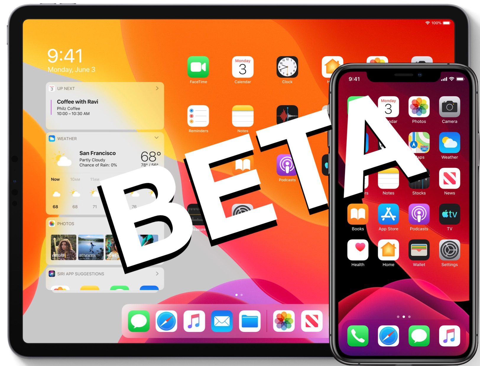 ios13 beta ipados beta 1