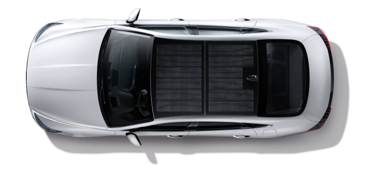 خودروی جدید هیوندای سقف خورشیدی