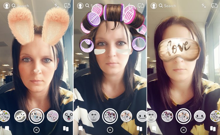 adding snapchat filters