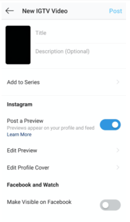 how to use IGTV 9