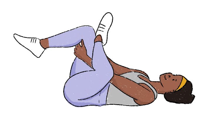 stretches for hip flexor muscles figure four stretch