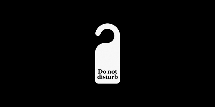 do not disturb sign 1
