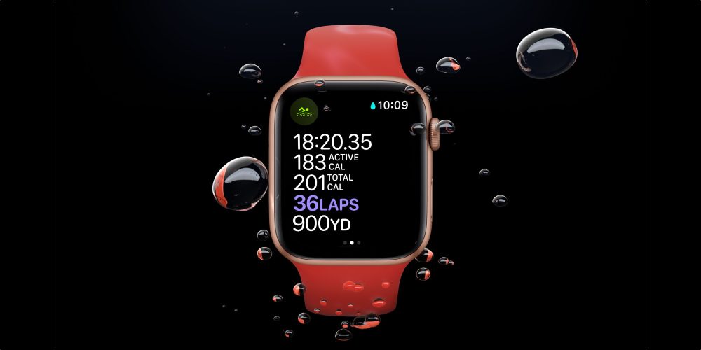 Apple Watch Series 6 water