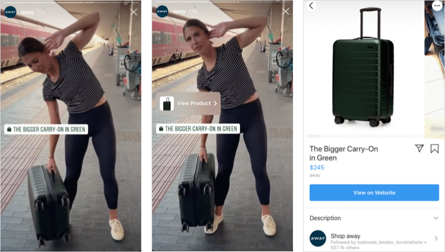 How to drive traffic from Instagram with shoppable stories