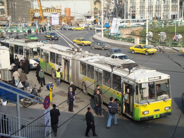Tehran trolleybus 22