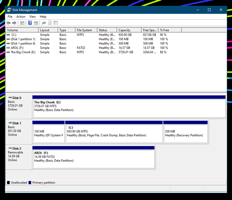 Hard Drive Partition 8
