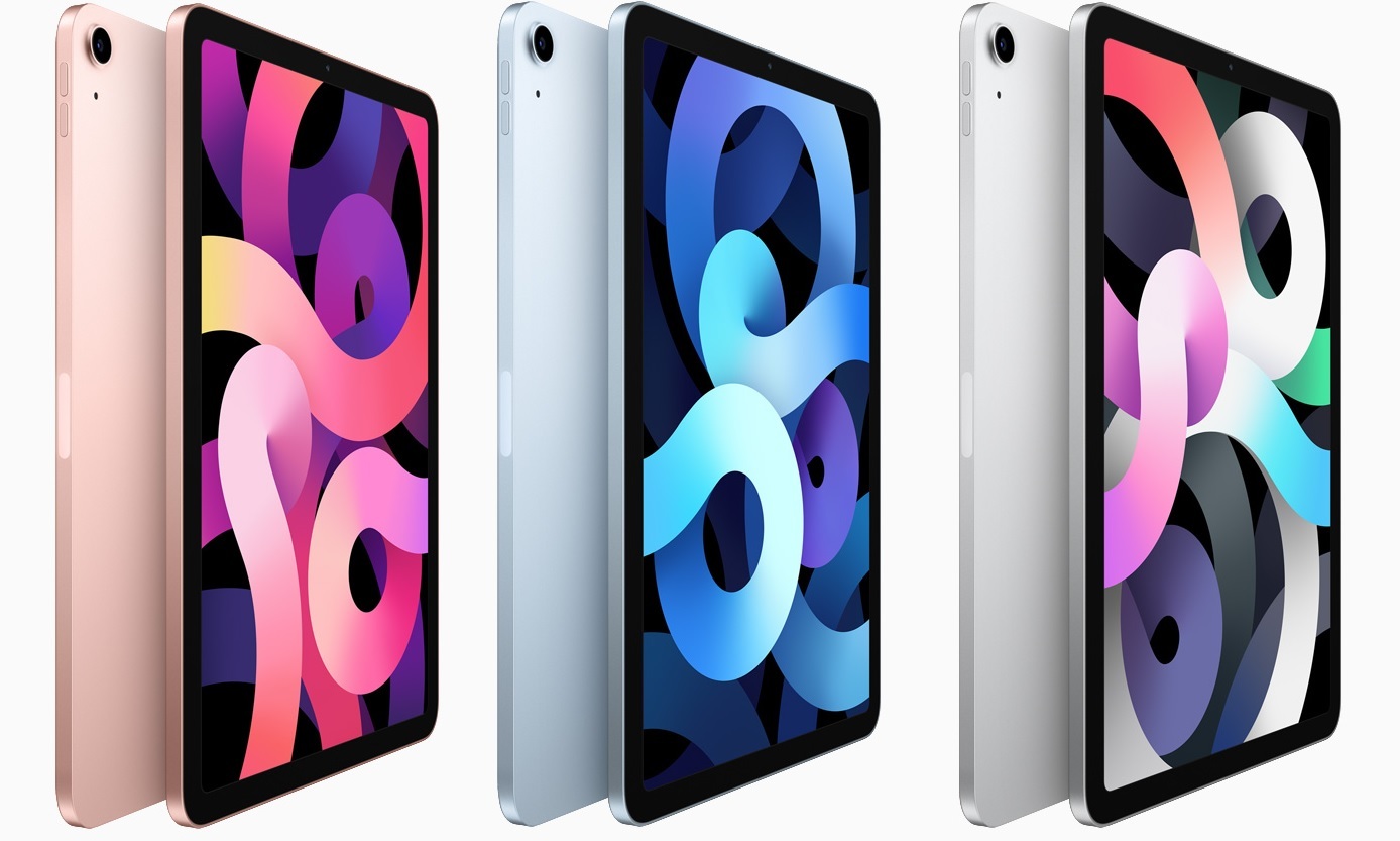 apple ipad air 4 2020 new design and colors