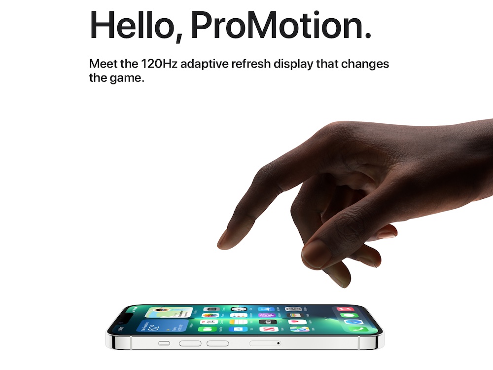 Apple iPhone 13 ProMotion
