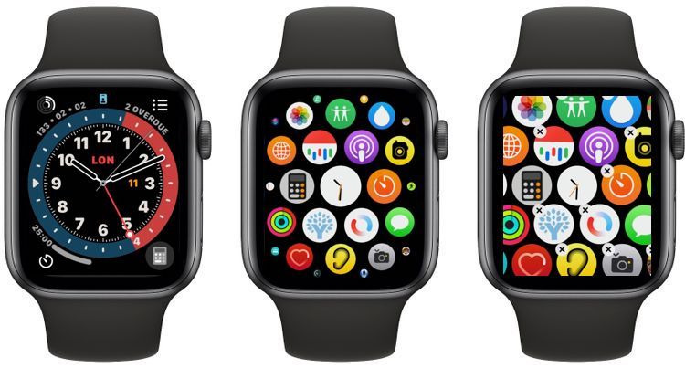 Rearrange apps on Apple Watch
