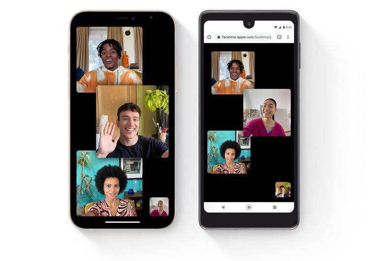 iOS 15 Apple FaceTime iPhone Android