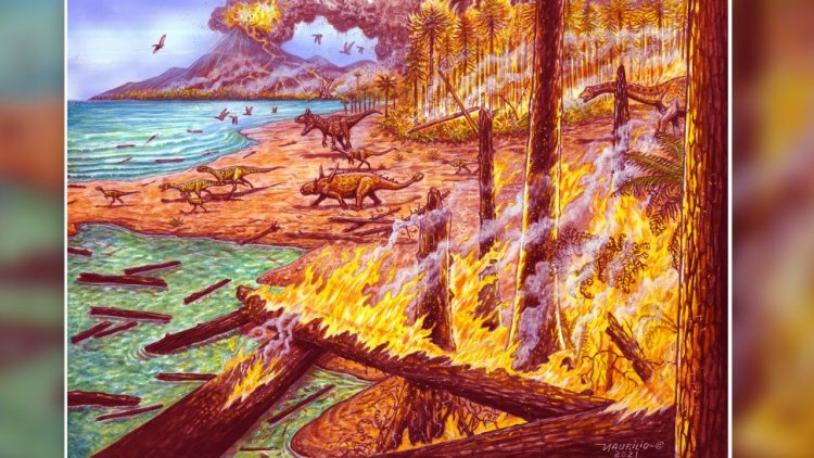 قطب جنوب در آتش و فرار دایناسورها: داستان 100 میلیون ساله