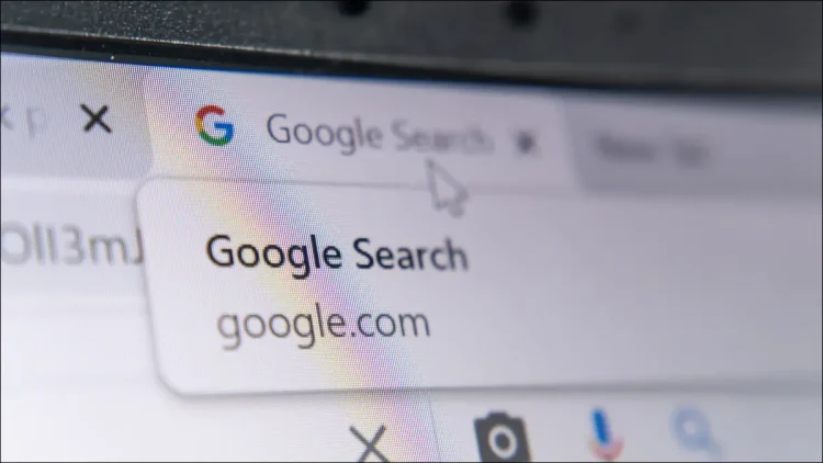 browser google search tab