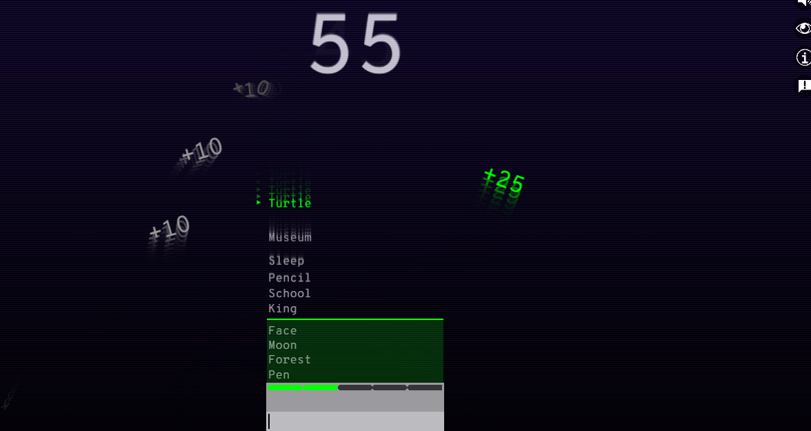 semantris arcade screenshot
