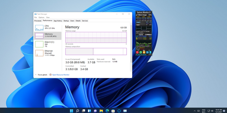 میزان استفاده از RAM، GPU و CPU را در ویندوز 11 بررسی کنید
