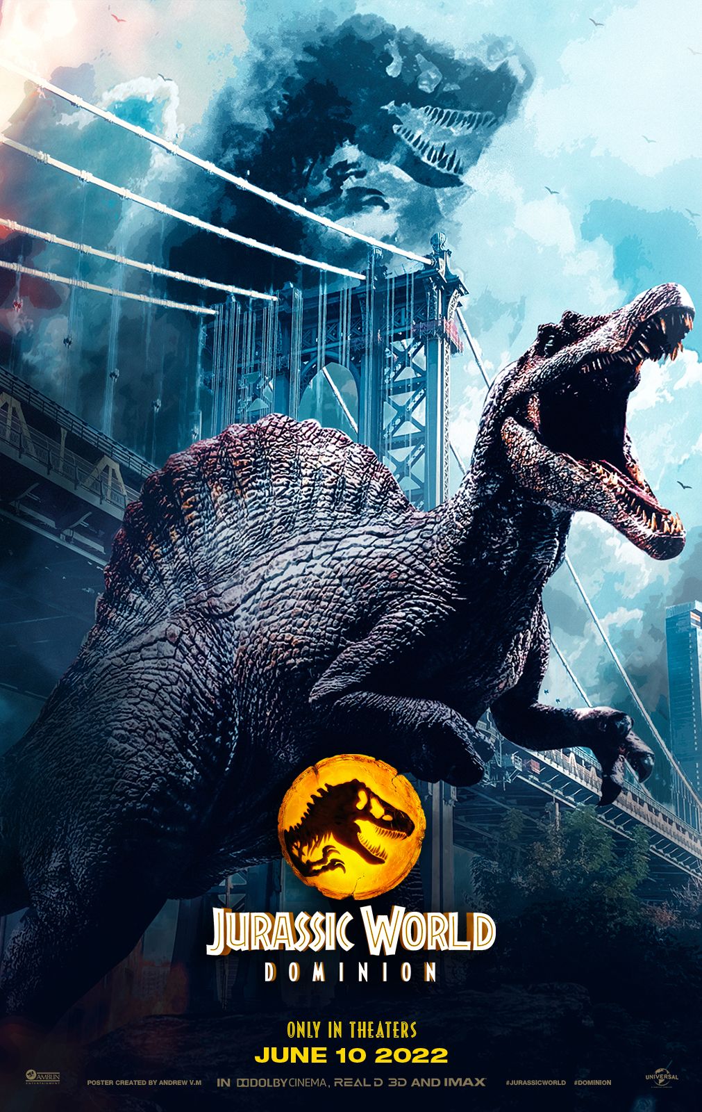 فیلم دنیای ژوراسیک: قلمرو 2022 Jurassic World Dominion: لایو اکشنی بسیار جذاب از بازگشت دایناسورها!