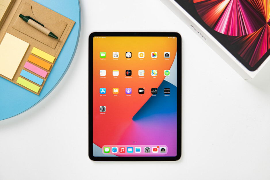 Apple iPad Pro 2021 design and display
