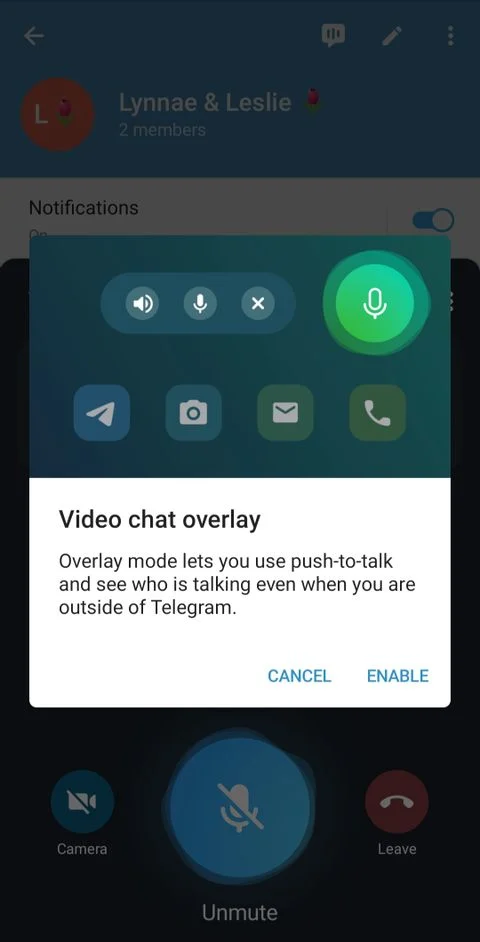 آشنایی با مهم‌ترین قابلیت‌های تلگرام برای ویدیو کال 10