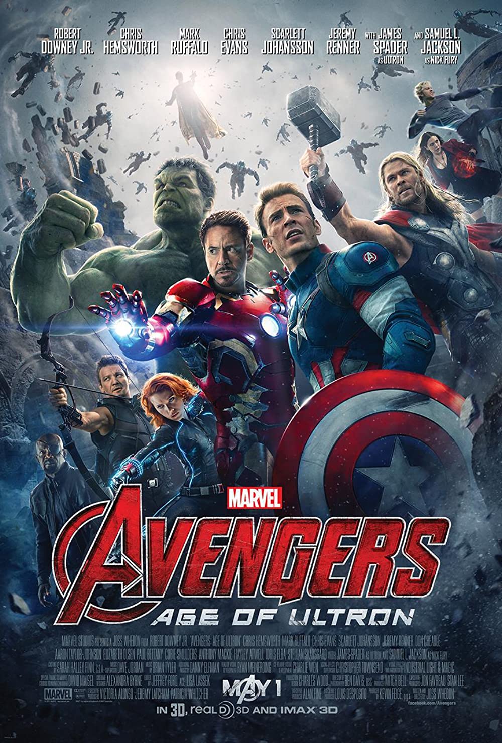 3-فیلم انتقام جویان عصر اولترون Avengers Age of Ultron 2015: قهرمانان علیه اولترون شرور!
