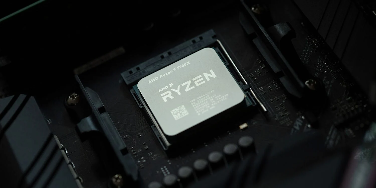 AMD Ryzen Chip in Motherboard