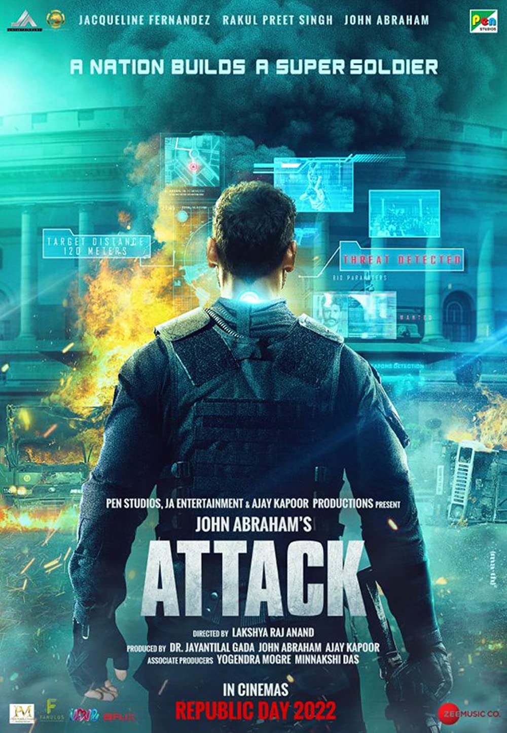 معرفی فیلم حمله 2022 Attack: بهترین فیلم اکشن بالیوود در سال های اخیر!
