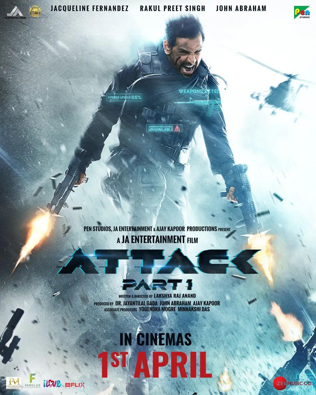 معرفی فیلم حمله 2022 Attack: بهترین فیلم اکشن بالیوود در سال های اخیر!