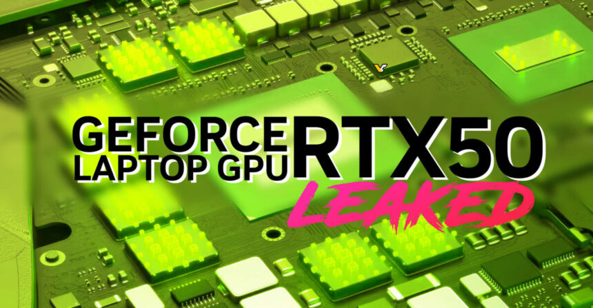 نسل جدید کارت های گرافیک لپ تاپ NVIDIA RTX 50 با حافظه GDDR7