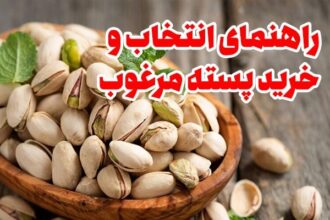 راهنمای انتخاب و خرید پسته مرغوب و تازه