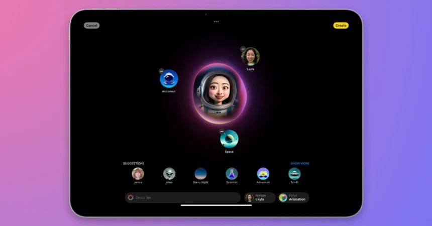 قابلیت های Image Playground و Genmoji در iOS 18.2