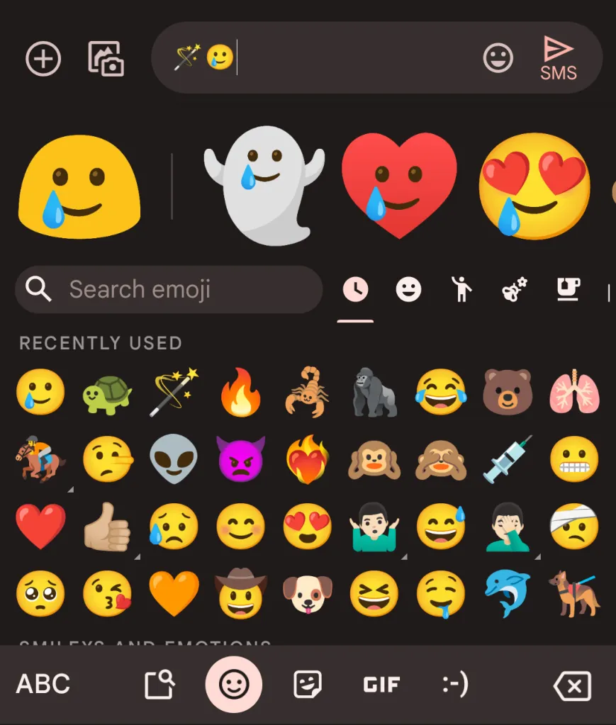 گوگل با قابلیت Browse در Gboard کار با ایموجی ها را هیجان انگیزتر کرد1