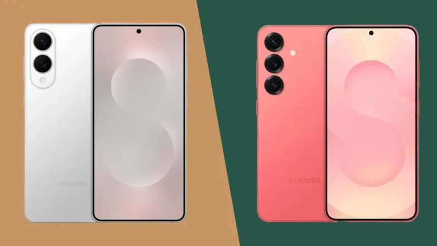 مقایسه گلکسی S25 اج با گلکسی S25