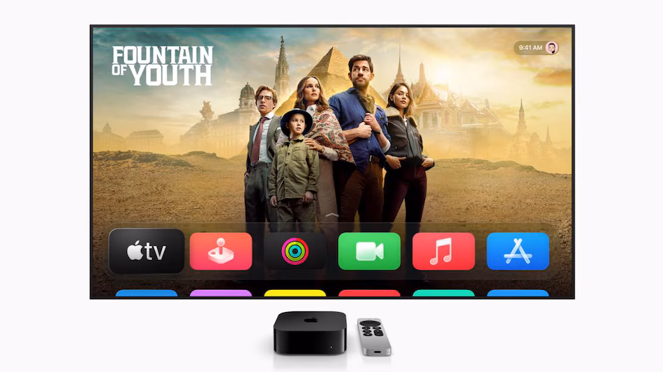 tvOS 26 با طراحی Liquid Glass و تماس تصویری شخصی سازی شده معرفی شد