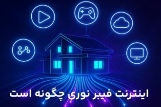 اینترنت فیبر نوری چگونه است؟ تجربه‌ای تازه از سرعت و کیفیت اینترنت