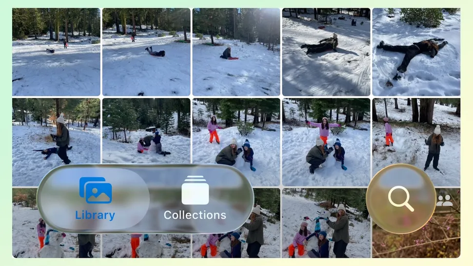 برنامه Photos در iOS 26