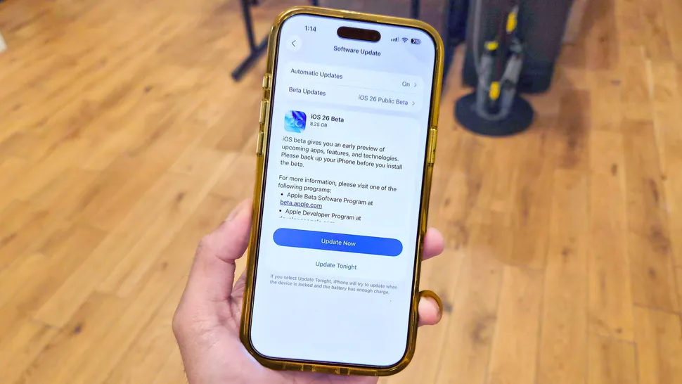iOS 26 چگونه به روزرسانی را نصب کنیم
