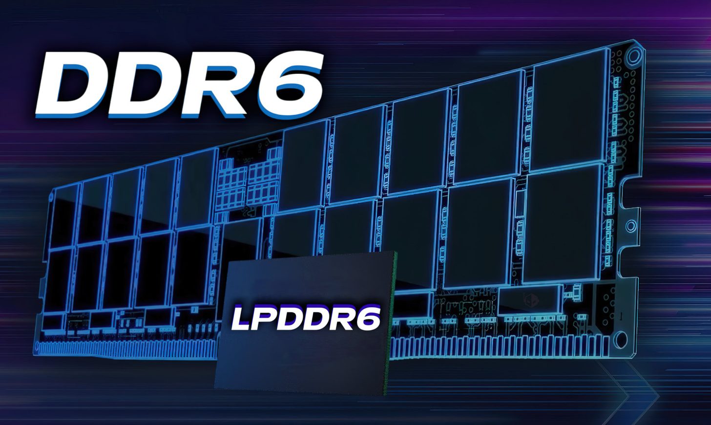 توسعه حافظه DDR6 شتاب گرفت