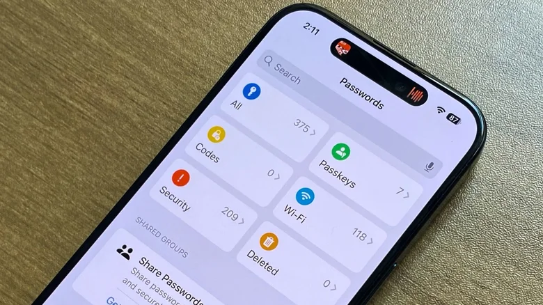 قابلیت جدید در برنامه پسورد آی او اس 26 مدیریت رمزها را متحول می کند
