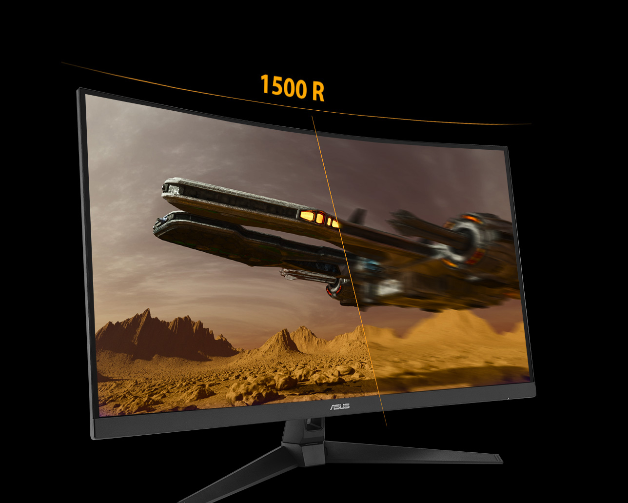 مانیتور خمیده 31.5 اینچی ایسوس با رفرش ریت 250 هرتز معرفی شد
