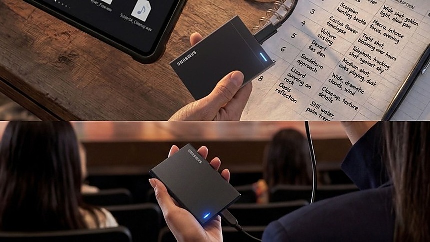خرید حافظه اکسترنال سامسونگ سری P چقدر ارزش دارد؟ 2 عملکرد پهنای باند USB4 در حافظه اکسترنال سامسونگ