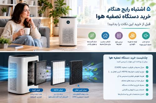 بررسی 5 اشتباه رایج هنگام خرید دستگاه تصفیه هوا 2 4de58748 484a 4469 8ca2 ae9937ee9396 -